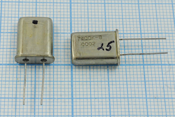 7400 \HC49U\S\\\РК374МД\1Г Бужен --- Кварцевые резонаторы (пьезокерамические, диэлектрические, ПАВ (SAW), резонаторы из других пьезоматериалов)