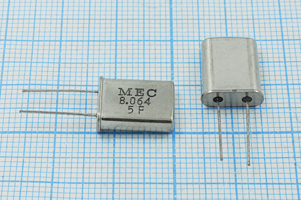 8064 \HC49U\16\ 30\\HC49U[MEC]\1Г (MEC) --- Кварцевые резонаторы (пьезокерамические, диэлектрические, ПАВ (SAW), резонаторы из других пьезоматериалов)