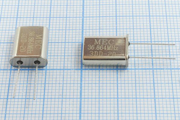 36864 \HC49U\20\\\HC49U[MEC]\3Г (MEC) --- Кварцевые резонаторы (пьезокерамические, диэлектрические, ПАВ (SAW), резонаторы из других пьезоматериалов)