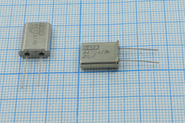 4433,619 \HC49U\20\ 30\ 40/-40~70C\РК374МД-8ВТ\1Г --- Кварцевые резонаторы (пьезокерамические, диэлектрические, ПАВ (SAW), резонаторы из других пьезоматериалов)