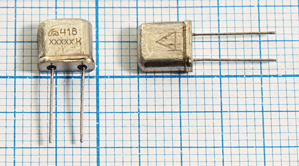 20940 \UM5\S\ 30\\РК418МН\1Г --- Кварцевые резонаторы (пьезокерамические, диэлектрические, ПАВ (SAW), резонаторы из других пьезоматериалов)
