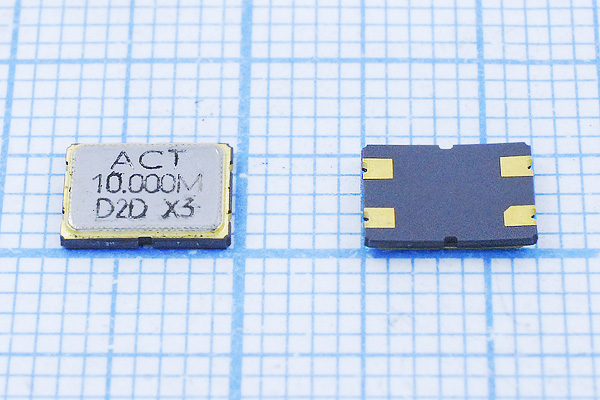 10000 \SMD07050C4\20\ 30\\ACT750SMX-4\1Г (ACT) --- Кварцевые резонаторы (пьезокерамические, диэлектрические, ПАВ (SAW), резонаторы из других пьезоматериалов)