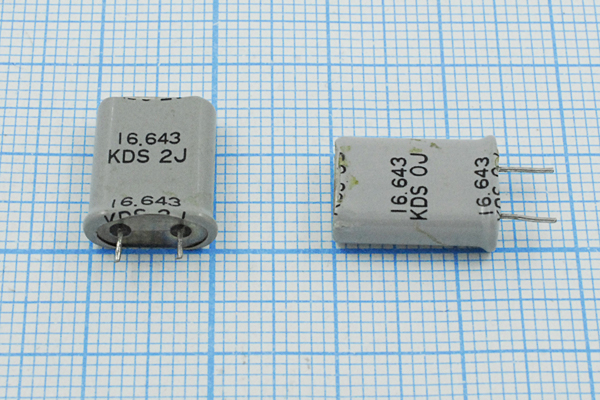 16643 \HC49U\S\\\HC-49U[KDS]\1Г +SL 4мм --- Кварцевые резонаторы (пьезокерамические, диэлектрические, ПАВ (SAW), резонаторы из других пьезоматериалов)