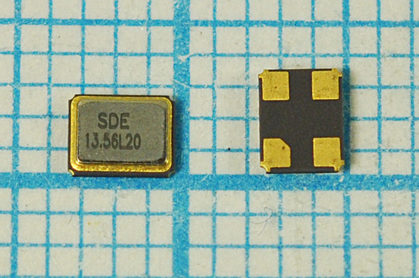 13560 \SMD03225C4\20\ 10\ 30/-40~85C\SMD0302\1Г --- Кварцевые резонаторы (пьезокерамические, диэлектрические, ПАВ (SAW), резонаторы из других пьезоматериалов)