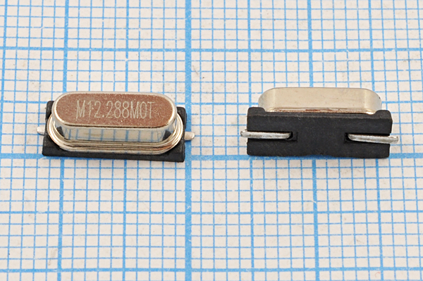 12288 \SMD49S4\16\\\SMD49S\1Г (M12.288MOT) --- Кварцевые резонаторы (пьезокерамические, диэлектрические, ПАВ (SAW), резонаторы из других пьезоматериалов)