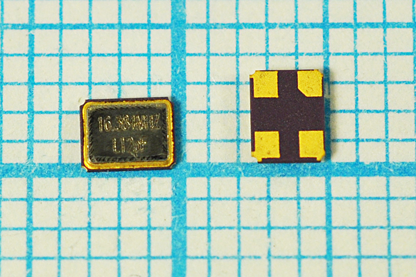 16384 \SMD03225C4\12\ 10\ 30/-40~85C\KC3\1Г --- Кварцевые резонаторы (пьезокерамические, диэлектрические, ПАВ (SAW), резонаторы из других пьезоматериалов)