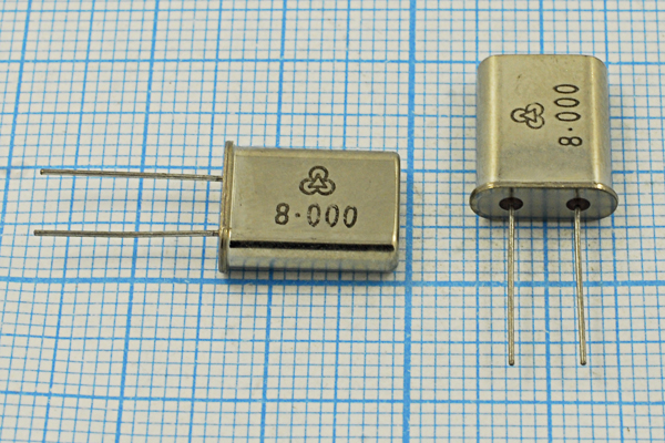 8000 \HC49U\12\ 15\ 30/-10~60C\49U[HUBEI]\1Г (8.00 --- Кварцевые резонаторы (пьезокерамические, диэлектрические, ПАВ (SAW), резонаторы из других пьезоматериалов)