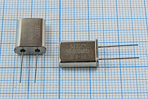 50000 \HC49U\20\ 30\\HC49U[MEC]\3Г (MEC) --- Кварцевые резонаторы (пьезокерамические, диэлектрические, ПАВ (SAW), резонаторы из других пьезоматериалов)