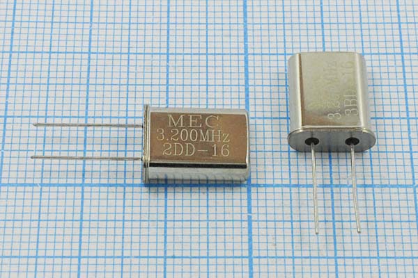 3200 \HC49U\16\ 25\\HC49U[MEC]\1Г (MEC) --- Кварцевые резонаторы (пьезокерамические, диэлектрические, ПАВ (SAW), резонаторы из других пьезоматериалов)