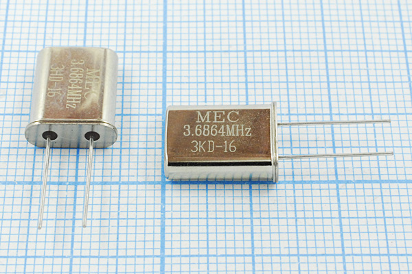 3686,4 \HC49U\16\ 25\\HC49U[MEC]\1Г (MEC) --- Кварцевые резонаторы (пьезокерамические, диэлектрические, ПАВ (SAW), резонаторы из других пьезоматериалов)
