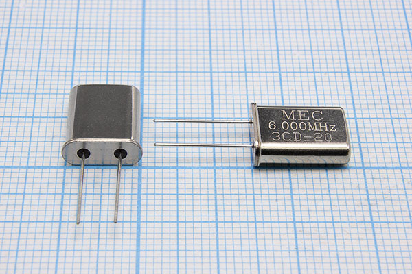 6000 \HC49U\20\ 20\\HC49U[MEC]\1Г (MEC 6.000MHz) --- Кварцевые резонаторы (пьезокерамические, диэлектрические, ПАВ (SAW), резонаторы из других пьезоматериалов)