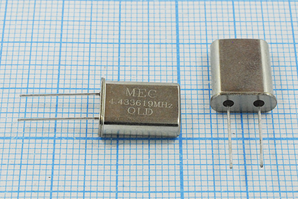 4433,619 \HC49U\16\ 20\\HC49U[MEC]\1Г (MEC) --- Кварцевые резонаторы (пьезокерамические, диэлектрические, ПАВ (SAW), резонаторы из других пьезоматериалов)
