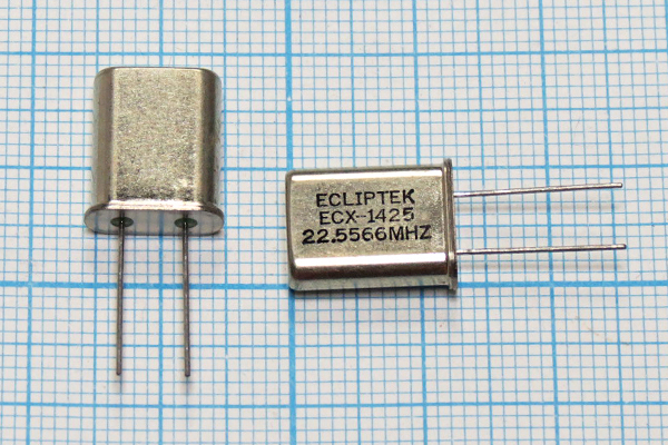 22556,6 \HC49U\S\\\EU[HC49U]\1Г (ECLIPTEK) --- Кварцевые резонаторы (пьезокерамические, диэлектрические, ПАВ (SAW), резонаторы из других пьезоматериалов)