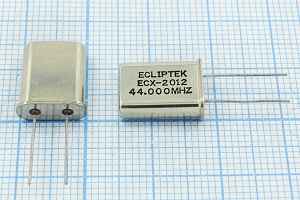 44000 \HC49U\S\\\EU[HC49U]\3Г (ECLIPTEK) --- Кварцевые резонаторы (пьезокерамические, диэлектрические, ПАВ (SAW), резонаторы из других пьезоматериалов)