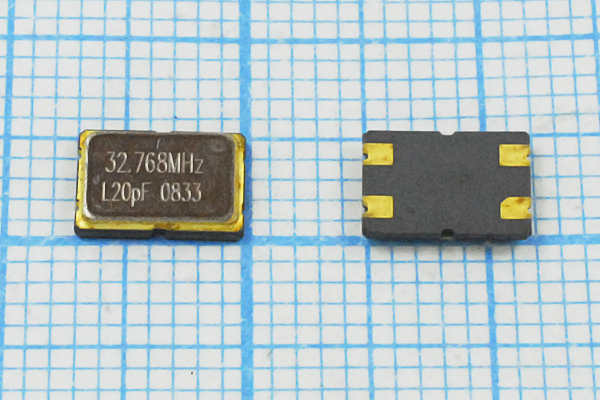 32768 \SMD07050C4\20\ 10\ 30/-40~85C\KC7\1Г --- Кварцевые резонаторы (пьезокерамические, диэлектрические, ПАВ (SAW), резонаторы из других пьезоматериалов)