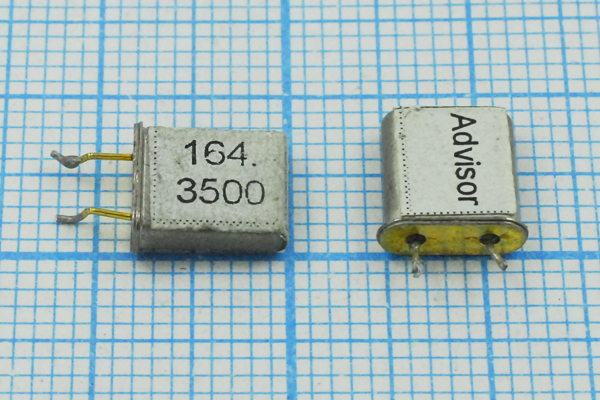 164350 \UM1\\\\\бу (Advisor 164.3500) --- Кварцевые резонаторы (пьезокерамические, диэлектрические, ПАВ (SAW), резонаторы из других пьезоматериалов)
