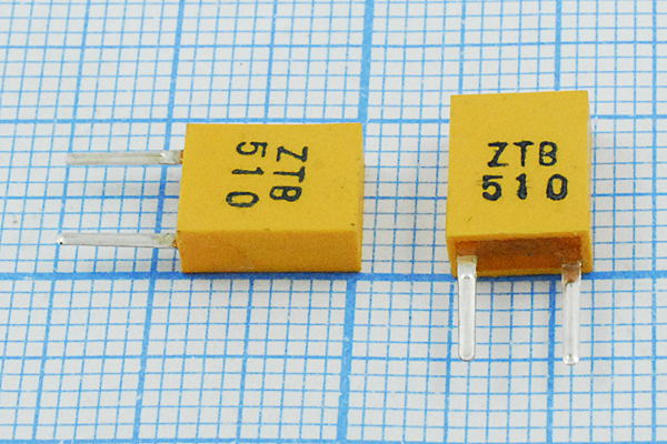 510 \C07x4x09P2\\3000\\ZTB510P\2P (510) --- Кварцевые резонаторы (пьезокерамические, диэлектрические, ПАВ (SAW), резонаторы из других пьезоматериалов)