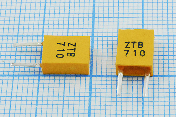 710 \C07x4x09P2\\3000\\ZTB710J\2P-1 (ZTB710) --- Кварцевые резонаторы (пьезокерамические, диэлектрические, ПАВ (SAW), резонаторы из других пьезоматериалов)