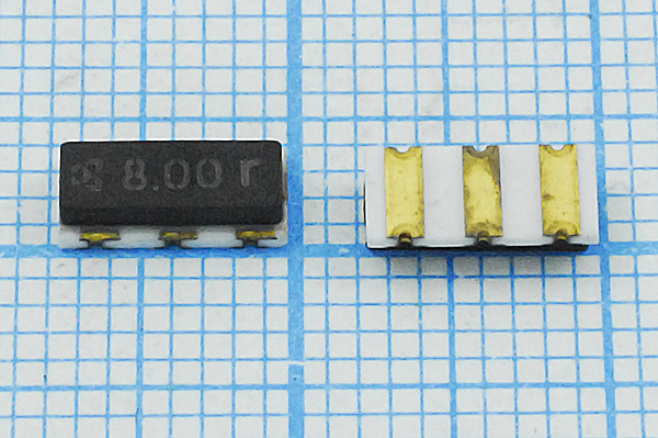 8000 \C07434C3\\4000\\PBRC8,00BR-A\(8.00r) --- Кварцевые резонаторы (пьезокерамические, диэлектрические, ПАВ (SAW), резонаторы из других пьезоматериалов)