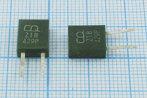 429 \C07x4x09P2\\\\ZTB429P\2P (CQ ZTB429P) --- Кварцевые резонаторы (пьезокерамические, диэлектрические, ПАВ (SAW), резонаторы из других пьезоматериалов)