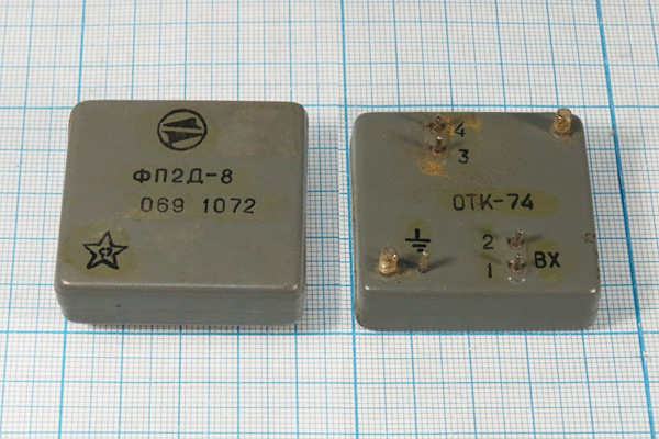 ф 300 \дис\ 0,57/ \\\ФП2Д-8-300к-105\\ --- Кварцевые фильтры (диэлектрические, пьезокерамические, ПАВ (SAW), ФЭМ, фильтры из других пьезоматериалов)