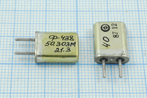 ф 50303 \пол\ 21,3/3\HC25U\\ФП2П8-438-50,303М-21,3 --- Кварцевые фильтры (диэлектрические, пьезокерамические, ПАВ (SAW), ФЭМ, фильтры из других пьезоматериалов)