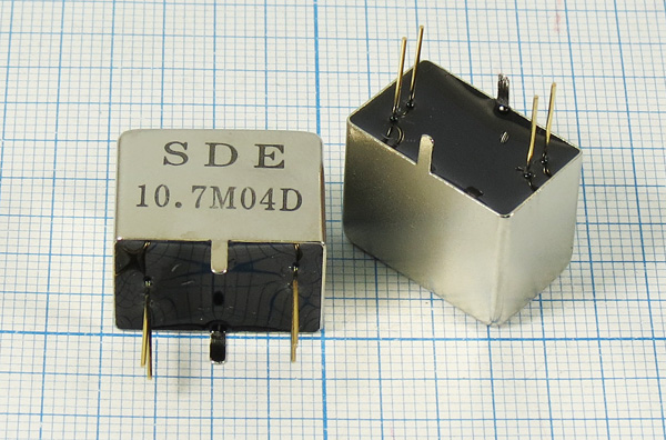 ф 10700 \пол\  4,0/3\L-2\4P(2P+2P)\10,7M04D\8пор\ --- Кварцевые фильтры (диэлектрические, пьезокерамические, ПАВ (SAW), ФЭМ, фильтры из других пьезоматериалов)