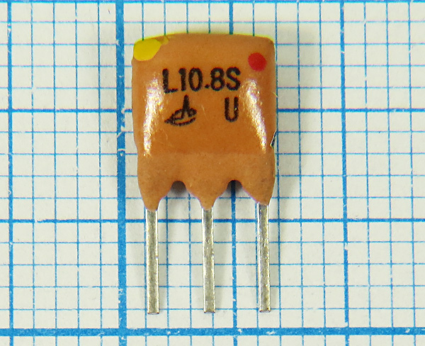 ф 10800 \пол\180/3\SFEL\\LT10,8MS3A10\\(жел)лев+(к --- Кварцевые фильтры (диэлектрические, пьезокерамические, ПАВ (SAW), ФЭМ, фильтры из других пьезоматериалов)