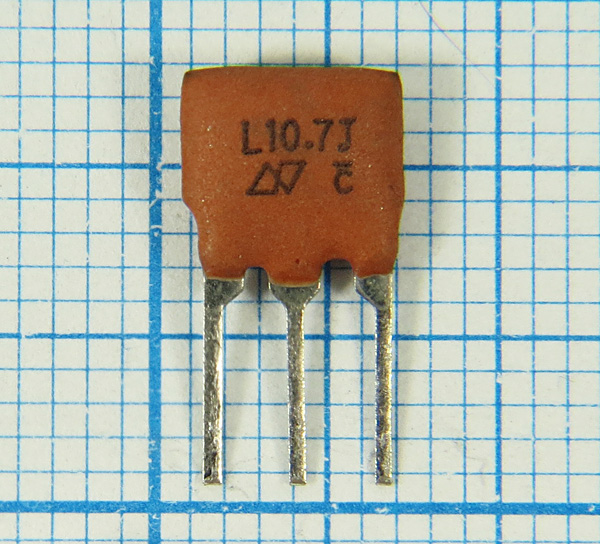 ф 10700 \пол\150/3\SFEL\3P\LT10,7MJ-A\\(без тчк) --- Кварцевые фильтры (диэлектрические, пьезокерамические, ПАВ (SAW), ФЭМ, фильтры из других пьезоматериалов)