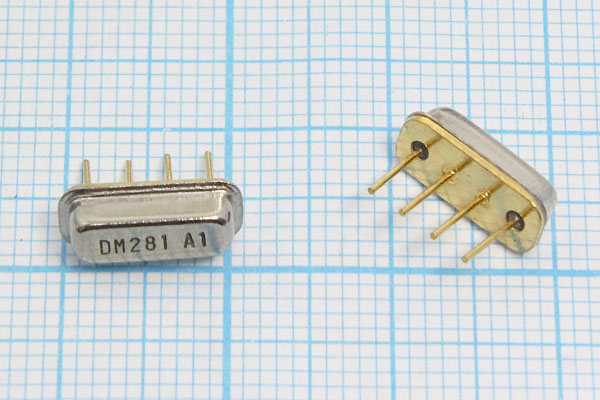ф 281000 \пол\ 7000/\F11\\DM281\\[SF281.0B01-ND01] --- Кварцевые фильтры (диэлектрические, пьезокерамические, ПАВ (SAW), ФЭМ, фильтры из других пьезоматериалов)