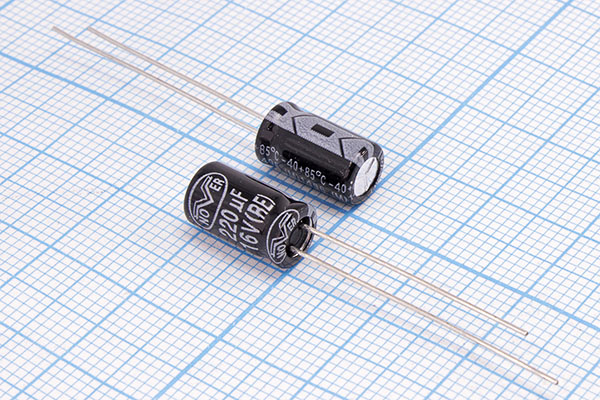 кэ   220\ 16\ 7x12\\+85C\Al\2L\\NO ER --- Конденсаторы электролитические