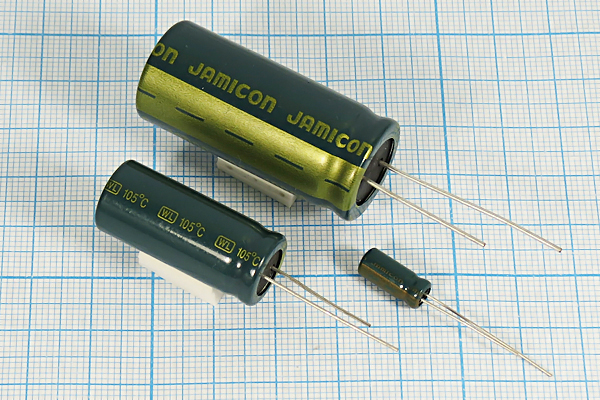 кэ  1000\ 10\ 8x20\20\+105C\Al\2L\WLR\JAMICON --- Конденсаторы электролитические