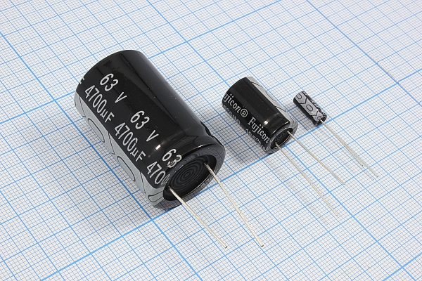 кэ    22\ 63\ 5x11\20\+105C\Al\2P2\RK\FUJICON --- Конденсаторы электролитические