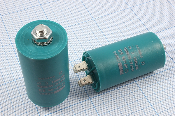 кп    12\450~\40x70mболтМ8\ 5\\пл\4T\CBB60-E\FARAT --- Конденсаторы пусковые
