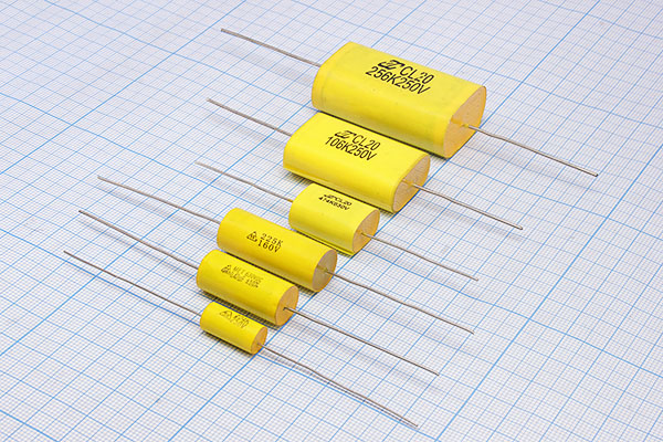к    1,0 мкФ\  400\AXI11x25\\\PET\2L25\CL20\(105K --- Конденсаторы пленочные