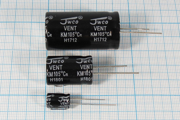 кэ  1000\ 16\ 8x16\20\+105C\Al\2L\KM\JWCO --- Конденсаторы электролитические