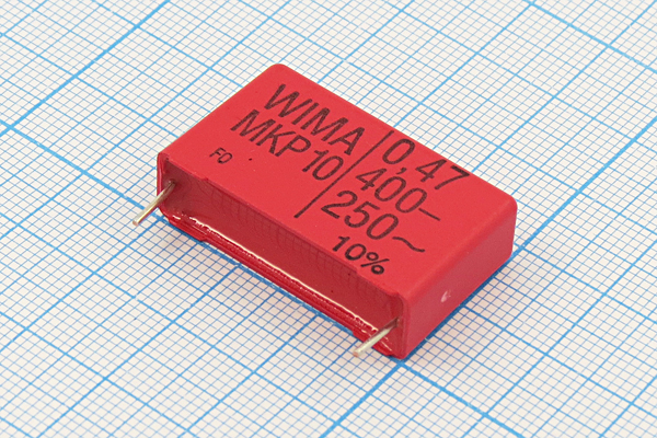 к    0,47 мкФ\  400\31x10x19\\\\2P\MKP10\WIMA --- Конденсаторы пленочные