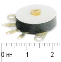 РПвр 500к\0,1\16x4\TT-1\d4x1,2\B\ 1\F-16N\ --- Поворотные резисторы