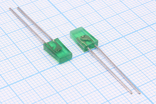 СД  5 x 2,5x 9 \зел\   2\100\зел мат\КИПД28В-Л\ --- Светодиоды постоянного свечения