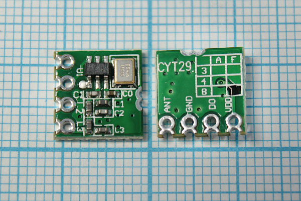 конст ППУ\Передатчик_868,35МГц\CYT29-FSK-868,35W\ --- Конструкторы - Приемо-передающие устройства