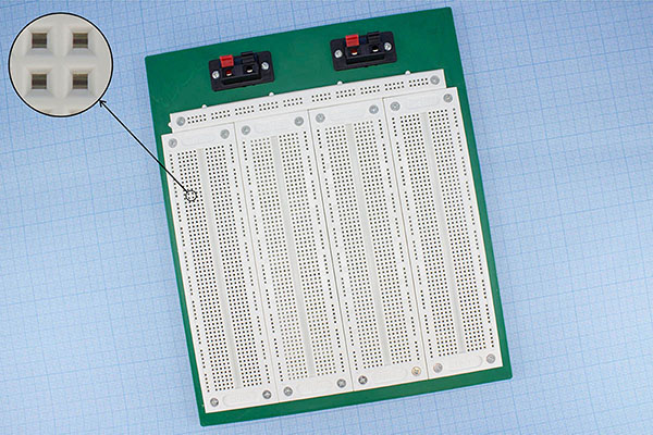 плата макетная10x 25\8x295\SYD-500\Iron+4клеммы --- Платы макетные