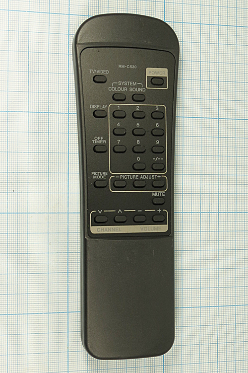 ДУ пульт JVC \RM-C530\\ --- Пульты и клавиатуры дистанционного управления