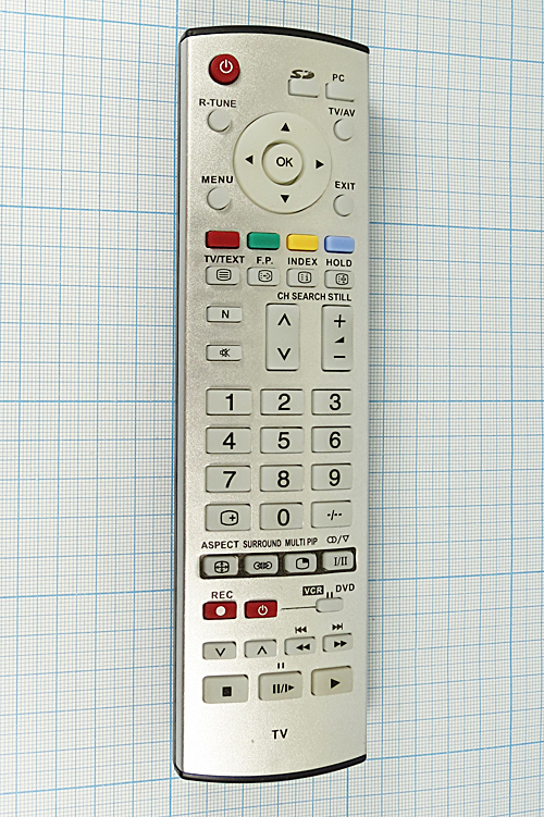 ДУ пульт PANASONIC \EUR7635040\LCD/plazma\ --- Пульты и клавиатуры дистанционного управления