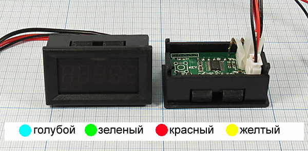 гол А\   3А\ 46x26\\циф\кр\\A56-3A-R-BOX\ --- Головки измерительные - Амперметры 